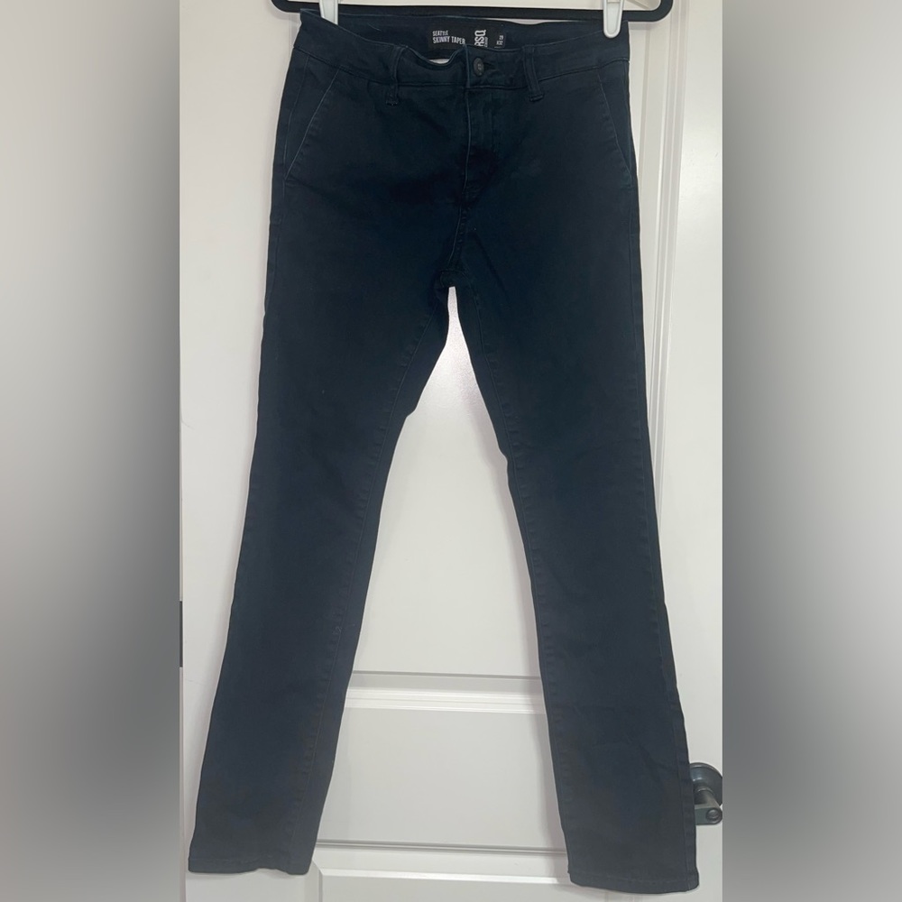 Mens RSQ Skinny Taper Chino Pants Size 29x32